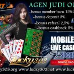 Lucky303.casino Agen Bola Online Bonus Member Baru